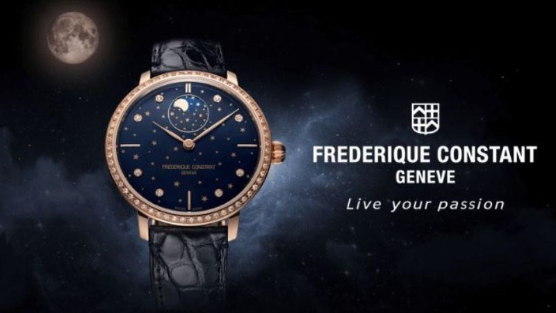 Bộ máy bền bỉ, mạnh mẽ, hạn chế sai số của đồng hồ Frederique Constant