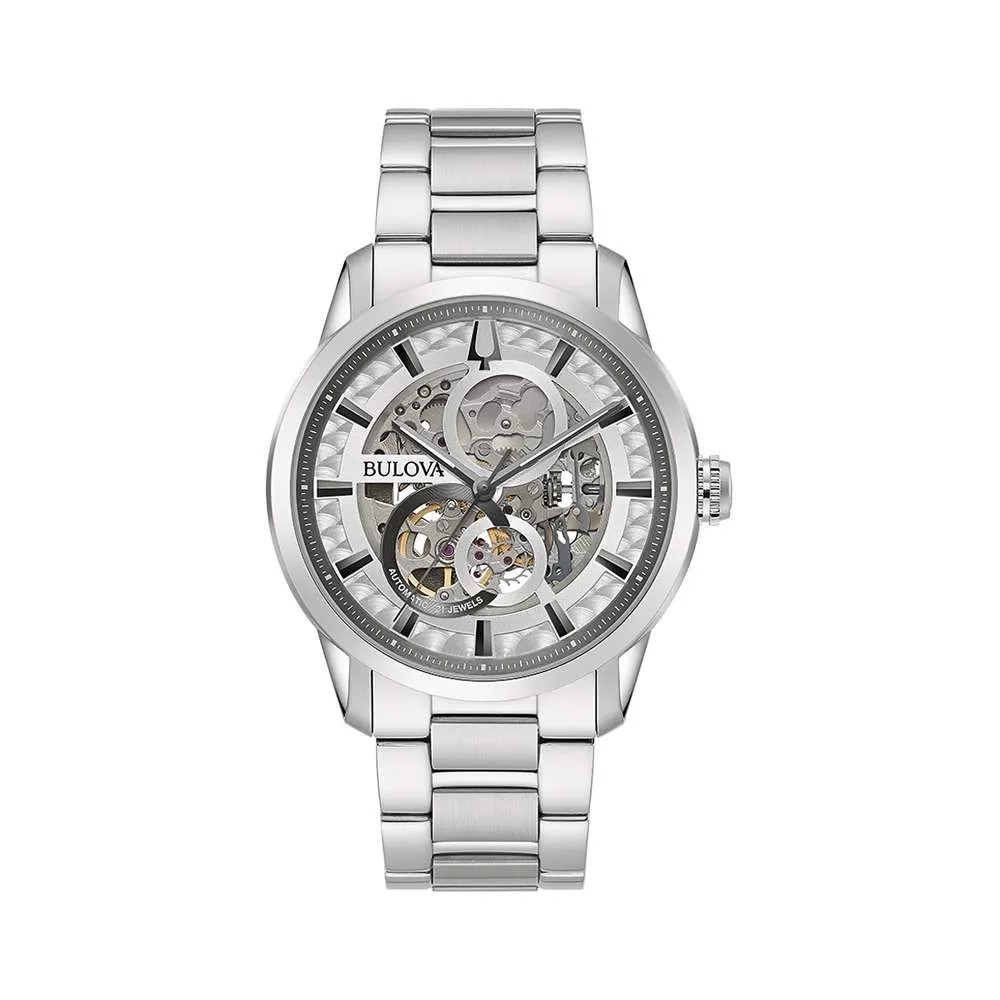 Đồng hồ Bulova Automatic 96A267, một lựa chọn đồng hồ cơ lộ máy độc đáo.