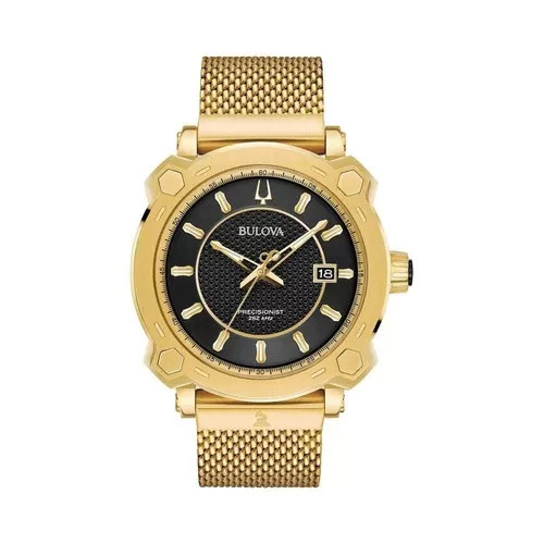 Đồng hồ Bulova Quartz 97B163 nam, thể hiện độ chính xác của bộ máy Bulova.