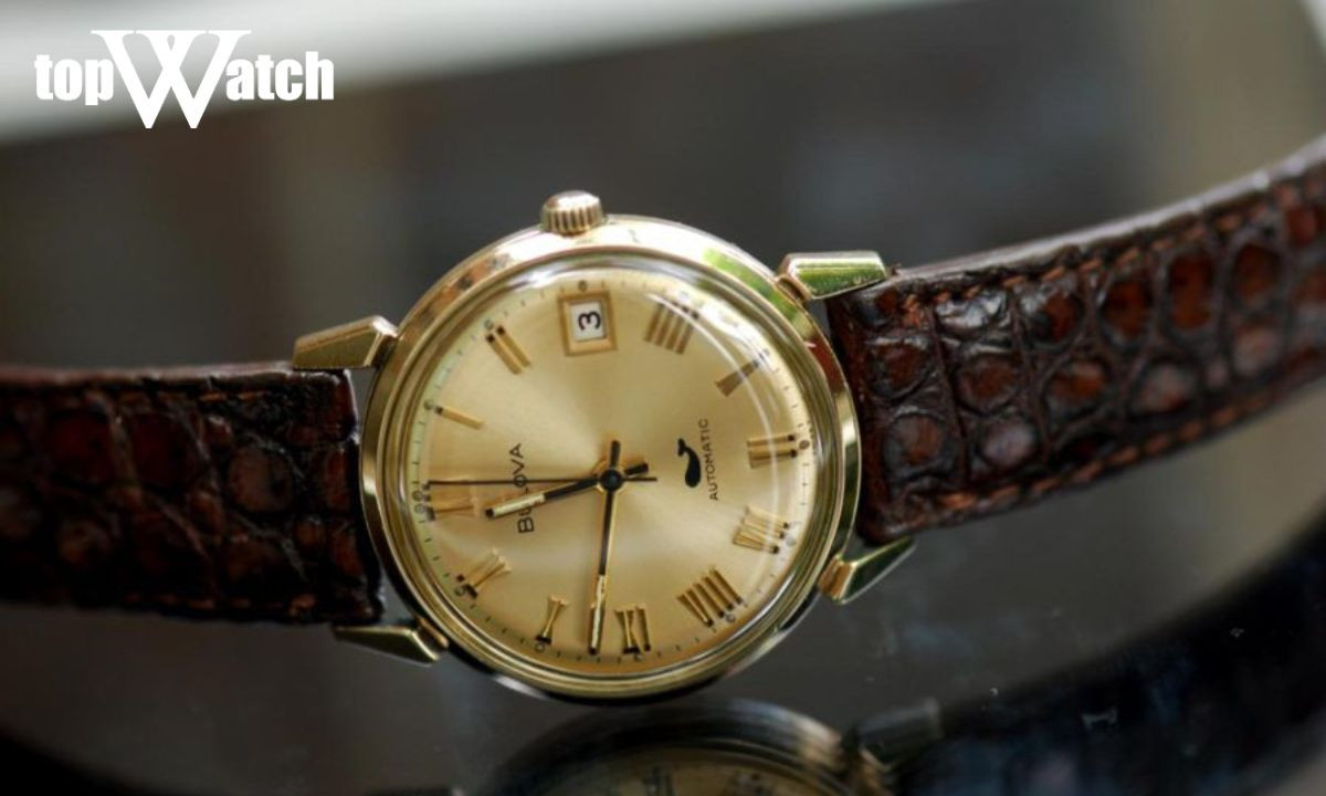 Bulova Automatic Vintage, mẫu đồng hồ đeo tay cổ xưa với thiết kế sáng tạo