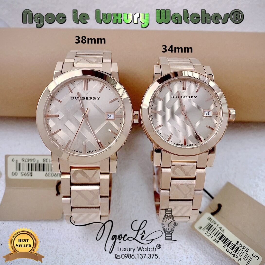 Đồng Hồ Cặp Burberry Chính Hãng BU10004 & BU10108: Biểu Tượng Của Phong Cách Và Tình Yêu Bền Chặt
