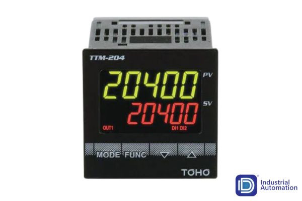 Đồng hồ cảm biến nhiệt độ công nghiệp với màn hình hiển thị số, thiết bị đo lường chính xác