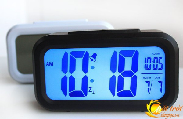 Cấu tạo đồng hồ cảm biến ánh sáng hiển thị ngày giờ V1_4