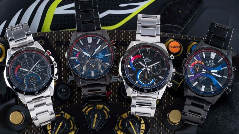 Đồng hồ Casio, một thương hiệu Nhật Bản quen thuộc với độ bền cao và tuổi thọ pin ấn tượng.