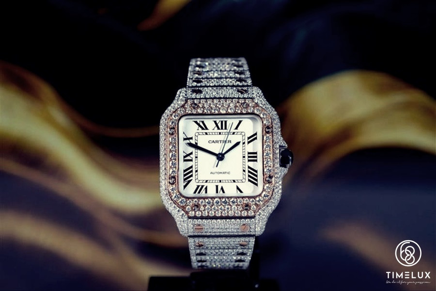 Đồng hồ Cartier nữ chính hãng Panthere de Cartier với thiết kế khoá ẩn