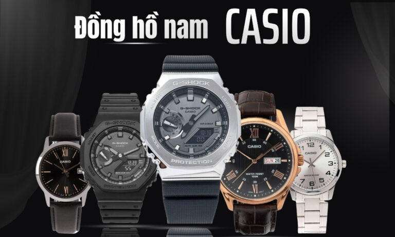 Đồng hồ Casio đơn giản, bền bỉ, phù hợp với học sinh cấp 3