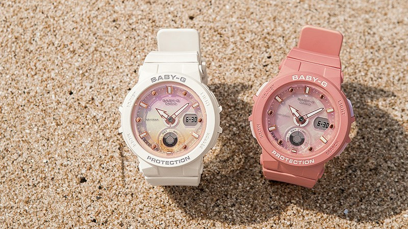 Dòng Baby-G có thiết kế trẻ trung, bắt mắt, phù hợp phái nữ