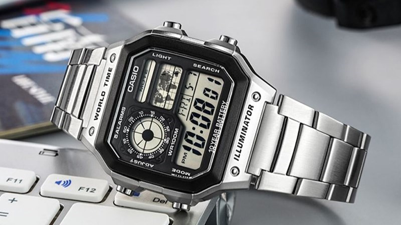 Đồng hồ Casio sở hữu nhiều chức năng tiện ích, hỗ trợ cuộc sống