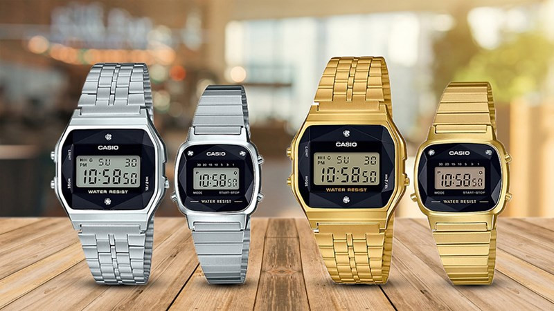 Đồng hồ Casio có giá thành hợp lý, công nghệ hiện đại