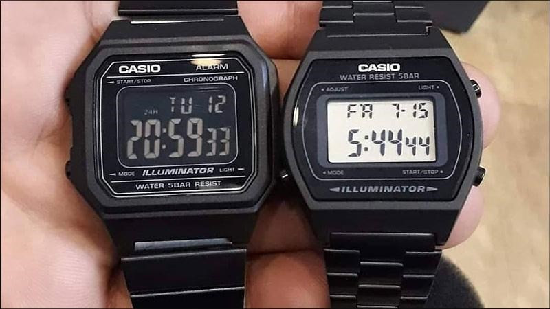 Đồng hồ Casio nam tầm trung với mức giá từ 1 đến 3 triệu đồng