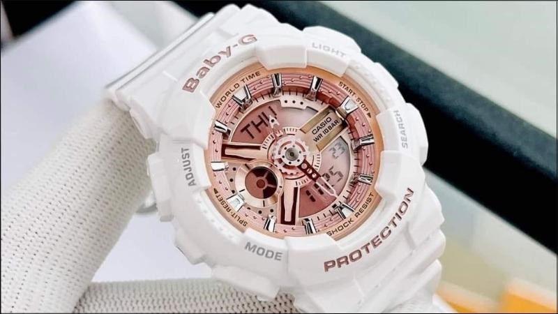 Đồng hồ Casio Baby-G dành cho nữ có giá từ 2 đến 5 triệu đồng