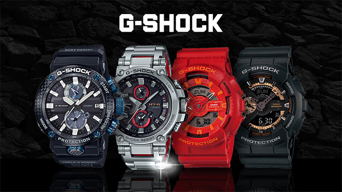 G-Shock Casio: Độ bền vượt trội cho phong cách cá tính của đồng hồ cặp chính hãng