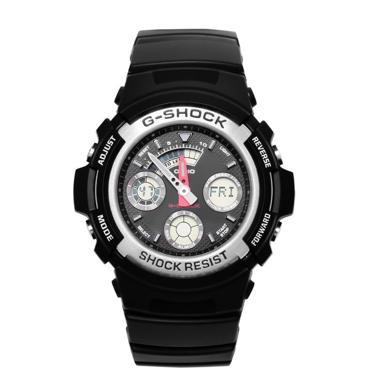 Đồng hồ Casio G-Shock AW-590-1ADR: Mẫu G-Shock analog-digital đáng mua
