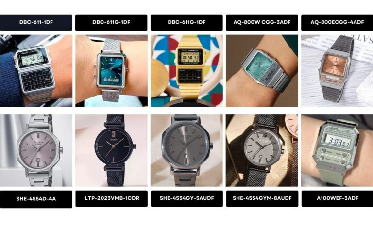 Tổng hợp các mẫu đồng hồ Casio nam tay nhỏ phù hợp cổ tay 14-16cm