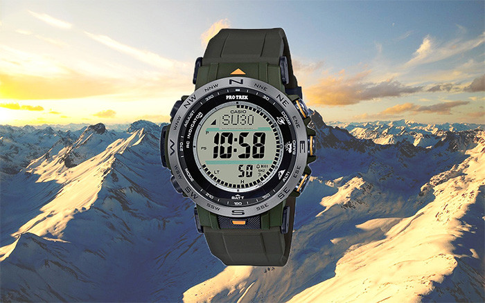 Đồng hồ Casio Protrek chuyên nghiệp cho người yêu thể thao, độ bền của đồng hồ cặp chính hãng