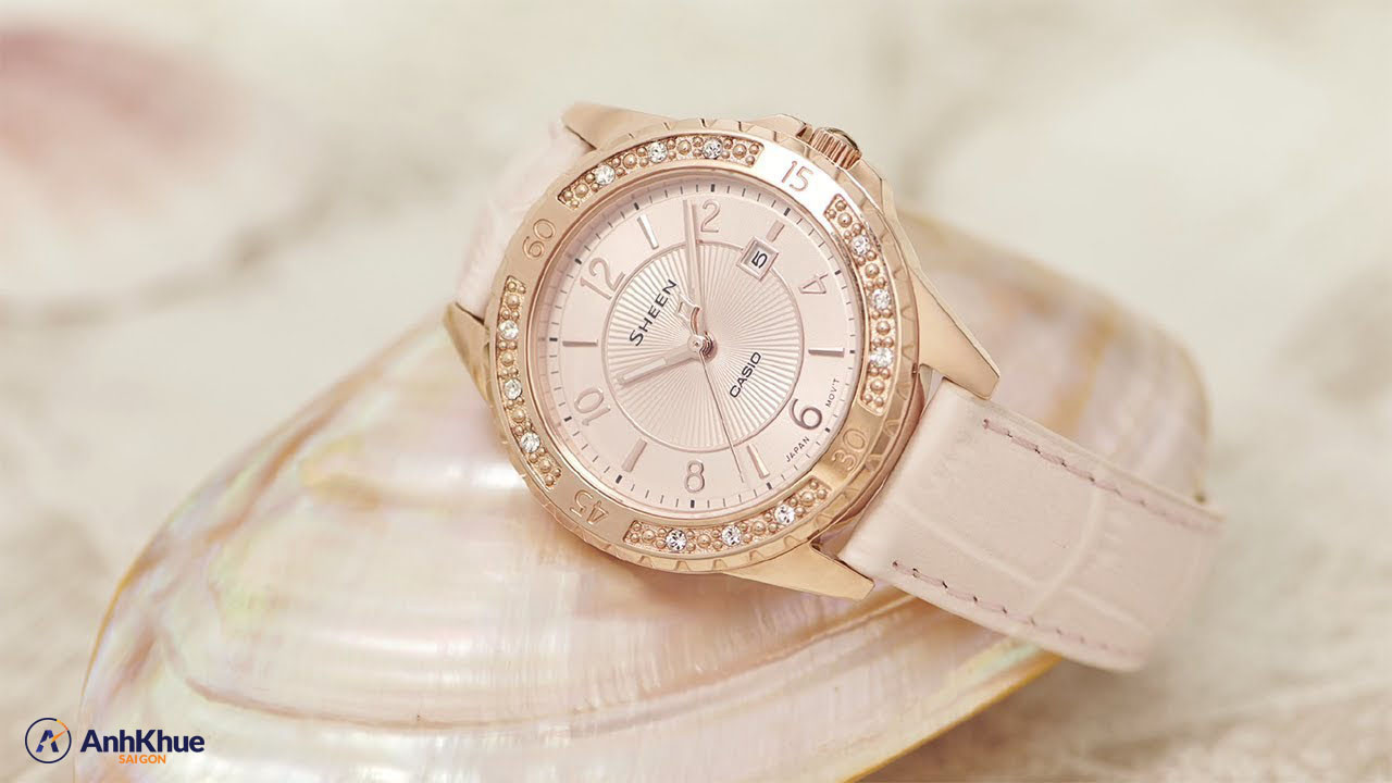 Vẻ đẹp tinh tế của dòng đồng hồ Casio Sheen dành cho phái nữ