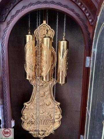 Tổng quan vẻ đẹp sang trọng của đồng hồ cây gỗ gụ khi hoàn thiện