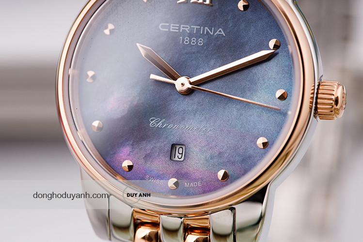 Mặt sau đồng hồ Certina DS-8 Lady C033.051.22.128.00