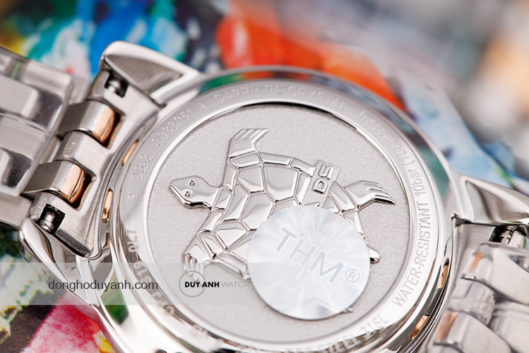 Cận cảnh mặt số Certina DS-8 Lady C033.051.22.128.00