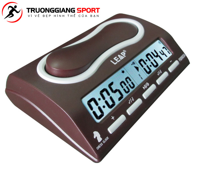 Đồng hồ bấm giờ đánh cờ tướng LEAP PQ9903 màu nâu được ưa chuộng