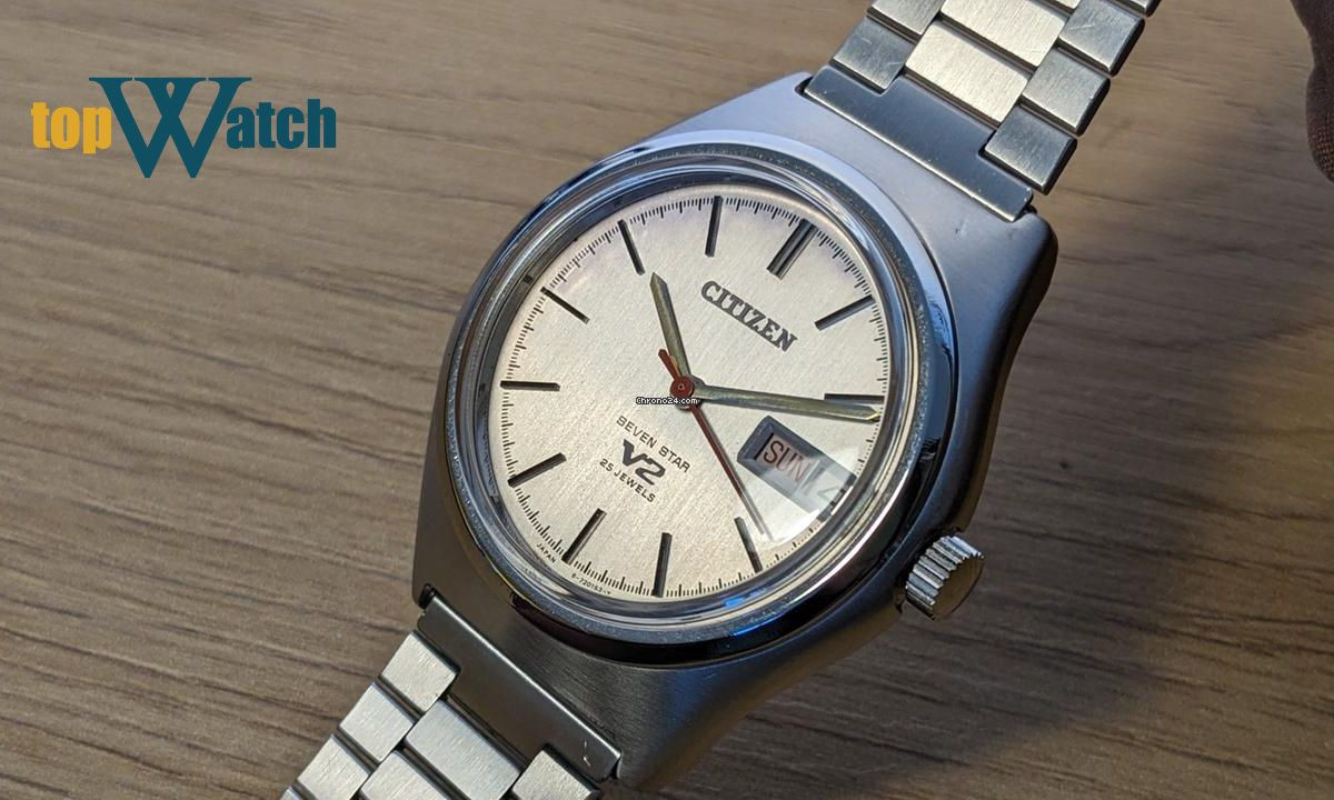 Citizen Seven Star, đồng hồ đeo tay cổ xưa với thiết kế tinh tế