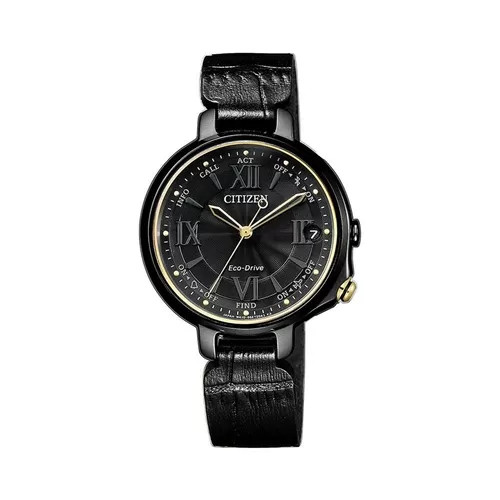 Đồng hồ Citizen nữ dây da chính hãng Eco-Drive Bluetooth EE4058-19E hiện đại