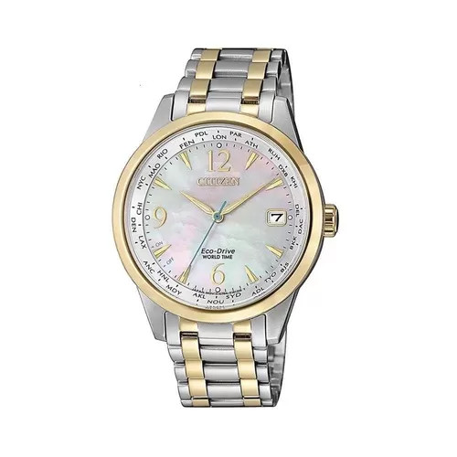 Đồng hồ Citizen lịch vạn niên Eco-Drive FC8008-88D dành cho nữ mặt bạc