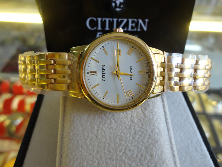 Đồng hồ Citizen nữ EW1582-54A Eco Drive, chất lượng tương đồng với đồng hồ nam đẹp