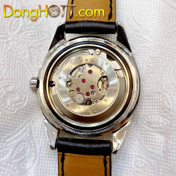 Chi tiết bộ máy automatic răng cưa của đồng hồ Citizen