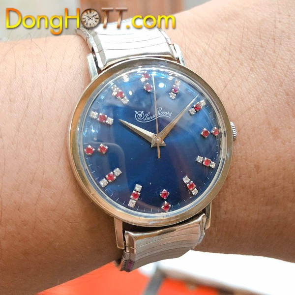Đồng hồ Lucien Piccard vàng đúc 34mm, kích thước lý tưởng cho nhiều cổ tay