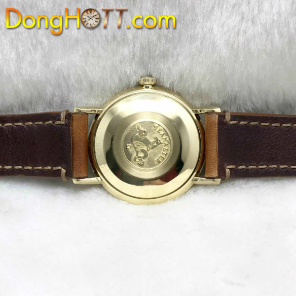 Độ bền và vẻ đẹp của vàng đúc 18k trên đồng hồ Omega cổ