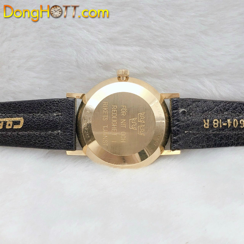 Khung vỏ và chi tiết bằng vàng đúc 18K của đồng hồ Tissot