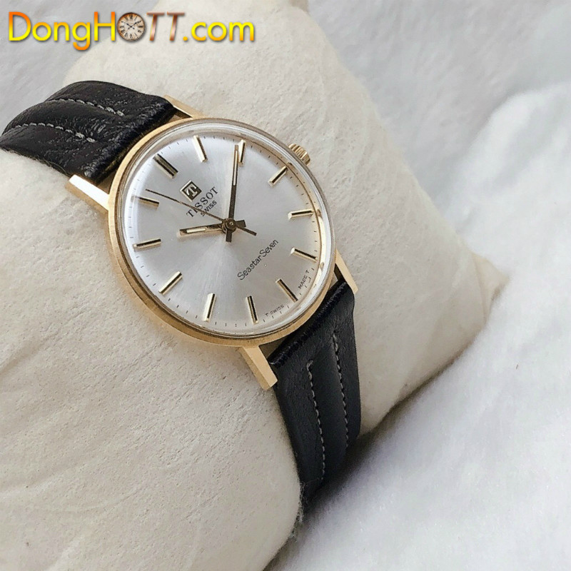 Đồng hồ Tissot vàng 18K với thiết kế unisex, phù hợp cho cả nam và nữ