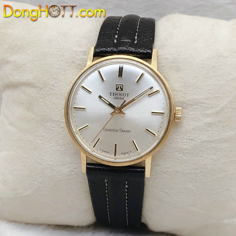 Thân vỏ đồng hồ Tissot vàng đúc 18K nguyên khối, cho thấy độ hoàn thiện cao