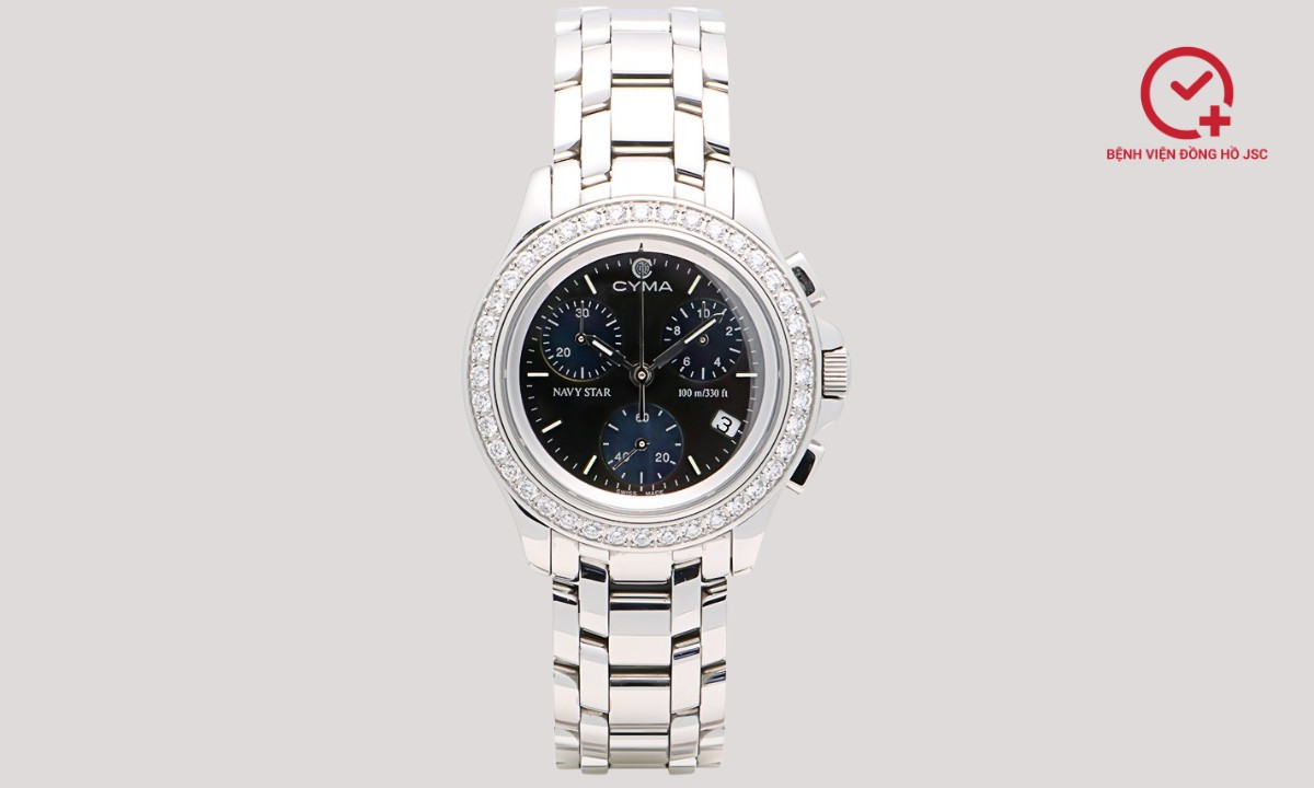 Đồng hồ Cyma Navy Star năng động, phù hợp hoạt động thể thao