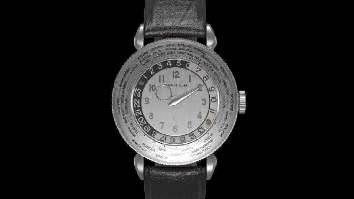 Philippe Platinum World Time Ref. 1415, chiếc đồng hồ đắt nhất thế giới bằng bạch kim