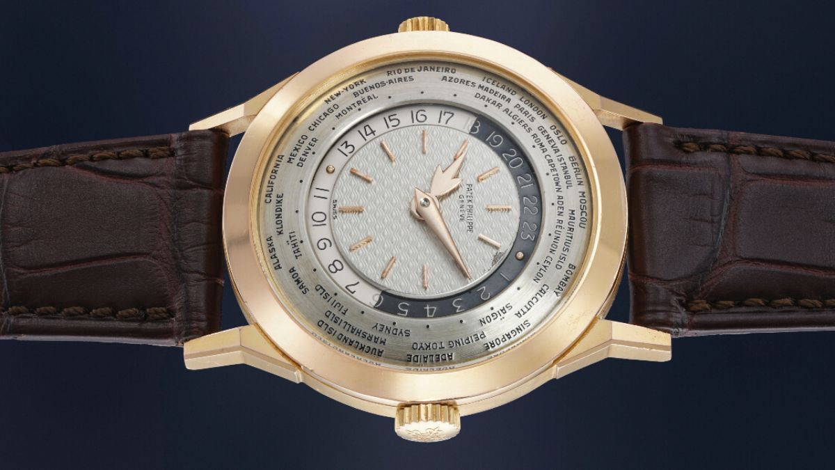 Thiết kế Guilloché tinh xảo trên đồng hồ đắt nhất thế giới Patek Philippe Ref. 2523/1