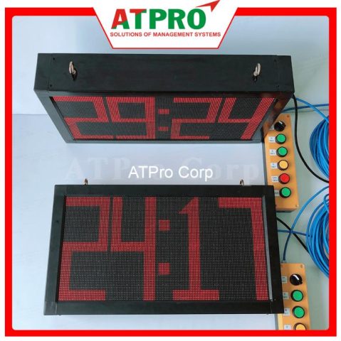 Đồng Hồ Điện Tử Màu Đỏ LED Matrix Mini V2: Hiện Đại, Cá Tính & Đa Năng Cho Mọi Không Gian