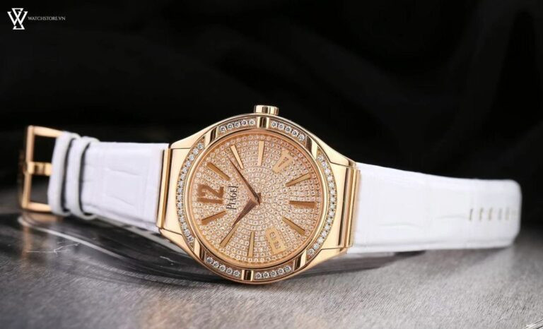 Piaget Polo Fortyfive Lady Watch, mẫu đồng hồ siêu mỏng đẳng cấp trong top 10 đồng hồ đẹp nhất thế giới cho phái nữ
