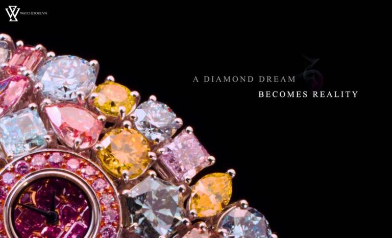 Graff Diamonds Hallucination, chiếc đồng hồ nữ đắt giá và đẹp nhất thế giới với kim cương rực rỡ