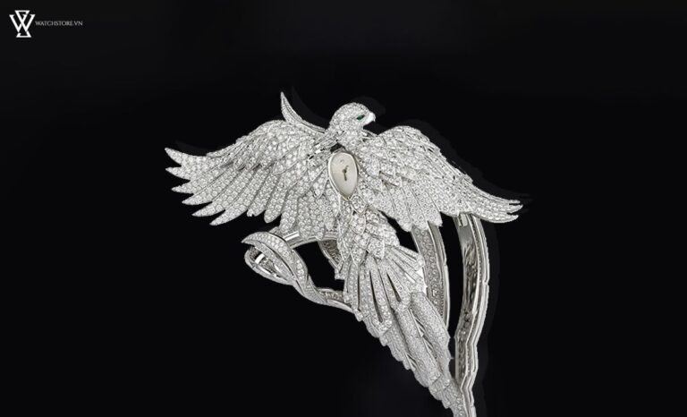Cartier Secret Phoenix Décor, đồng hồ hình phượng hoàng độc đáo trong top đồng hồ nữ đẹp nhất thế giới