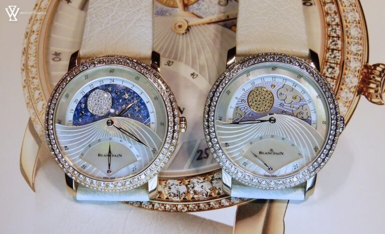 Blancpain Women Jour Nuit, thiết kế độc đáo mô phỏng bầu trời trong top 10 đồng hồ nữ đẹp nhất thế giới