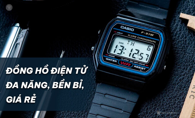 Đồng hồ điện tử với nhiều tính năng đa dạng và độ bền cao