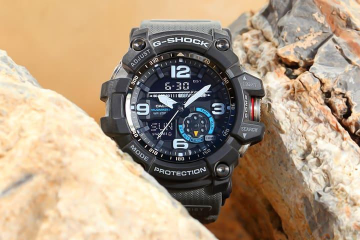 Đồng hồ Casio G-Shock với thiết kế mạnh mẽ, đa năng