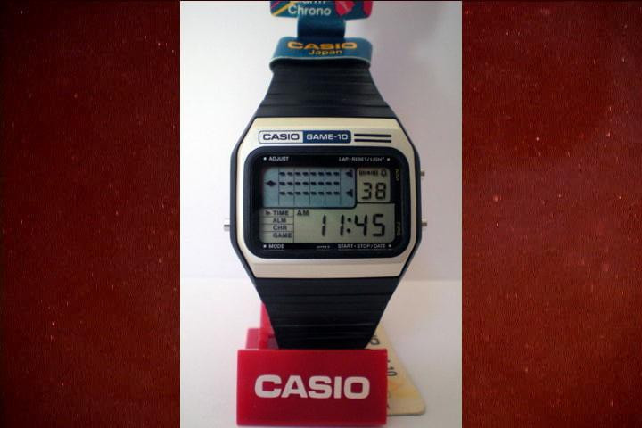 Đồng hồ Casio Game-10 với khả năng chơi game