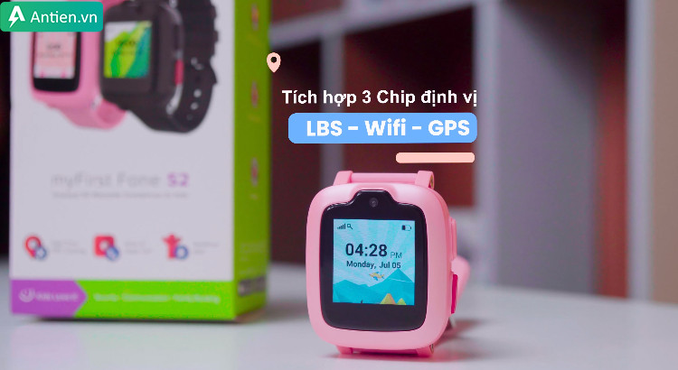 Khả năng định vị chính xác của đồng hồ định vị trẻ em Oaxis Myfirst Fone S2