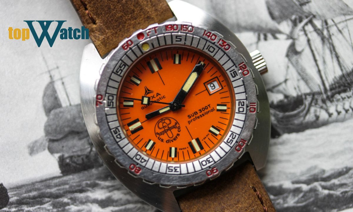 DOXA SUB 300T Professional, mẫu đồng hồ đeo tay cổ xưa dành cho thợ lặn