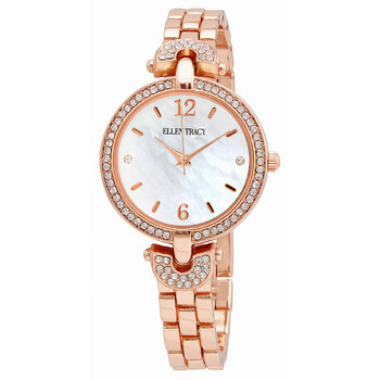 Đồng hồ Ellen Tracy Quartz ET5369RG Nữ Chính hãng
