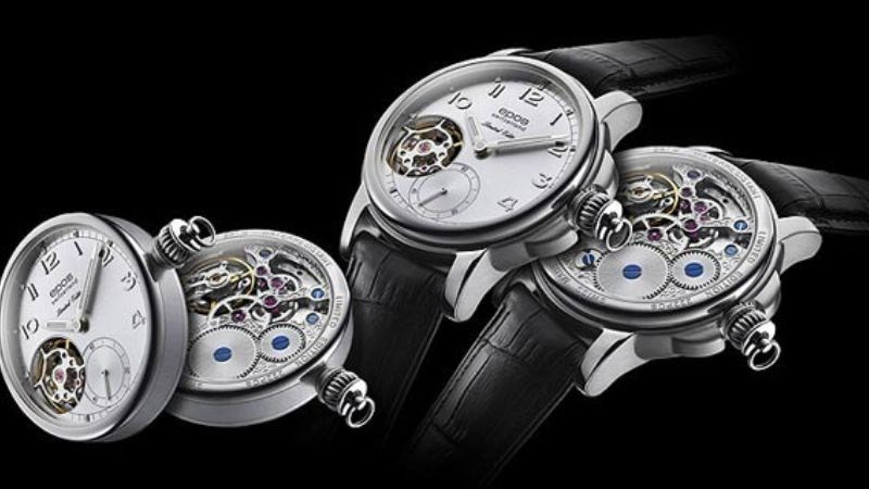 Bộ máy chất lượng cao chuẩn Swiss-made trong đồng hồ Epos