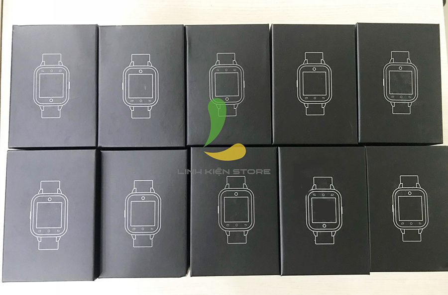 Đồng hồ thông minh Finow Q1 Pro màu đen sang trọng trên cổ tay
